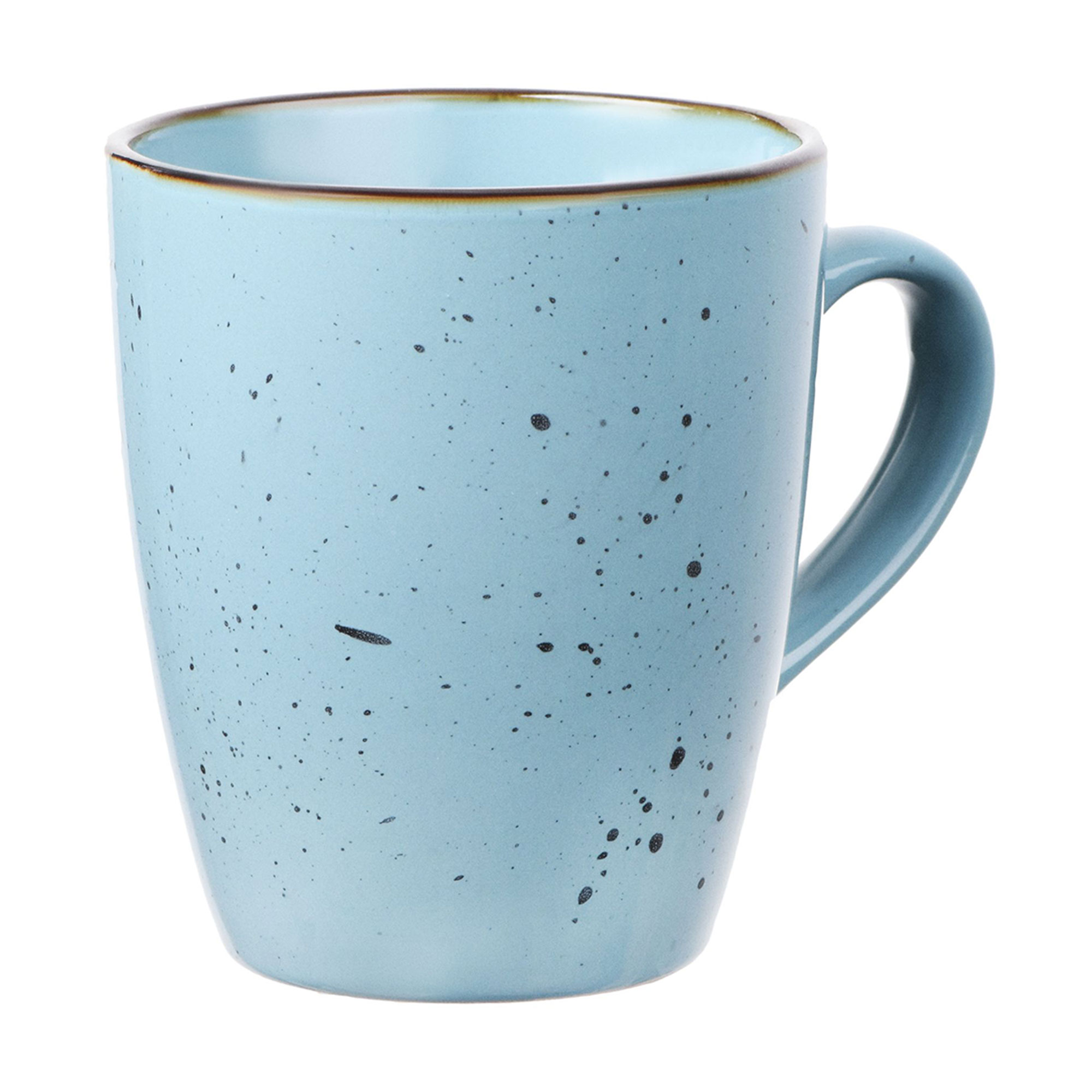 Чашка Ardesto Bagheria керамічна, Misty Blue, 360 мл